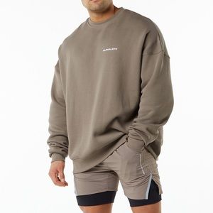 Alphalete Crew Neck in Mocha